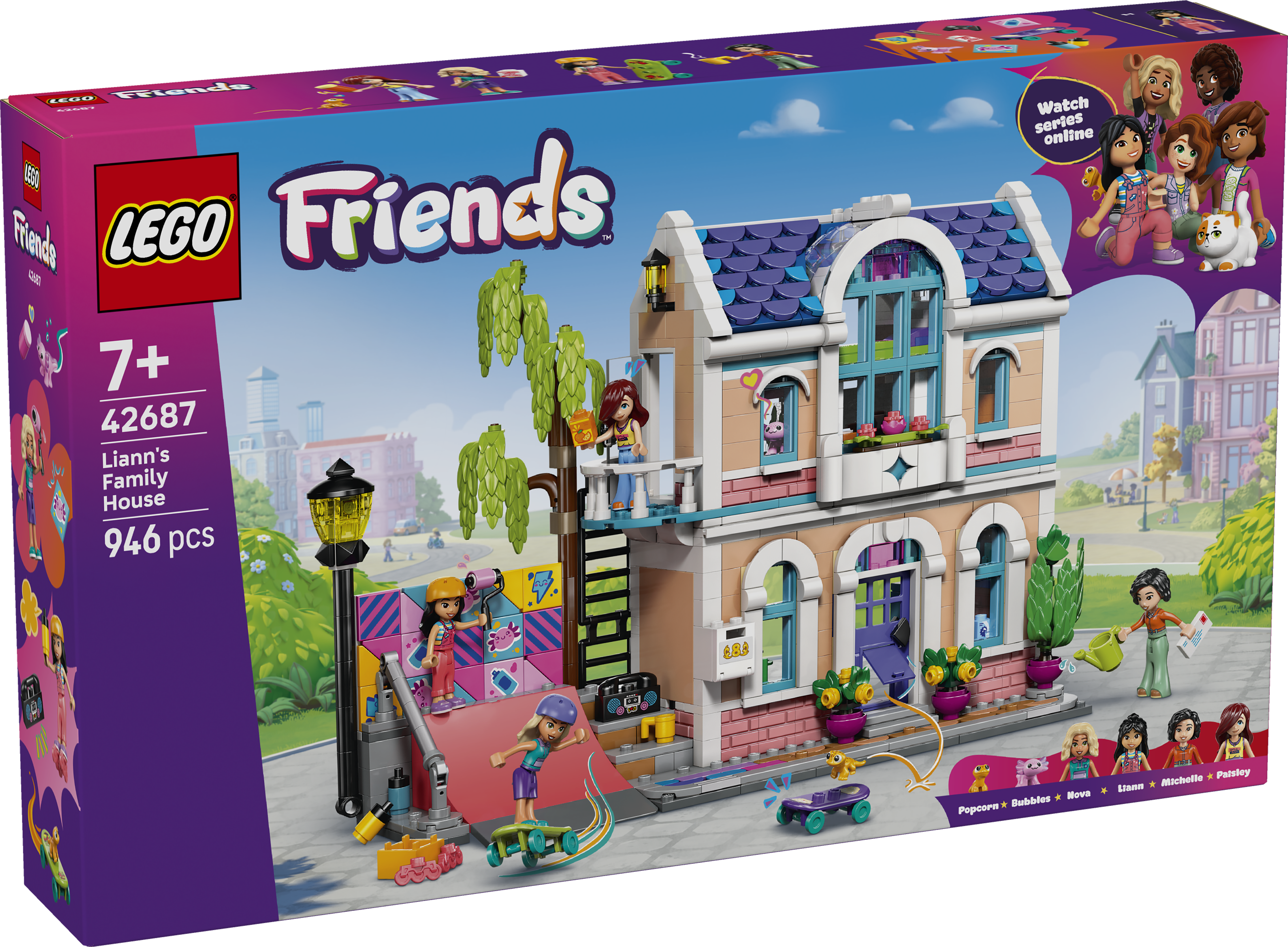 LEGO® Friends Lianns hus Byggleksak 42687