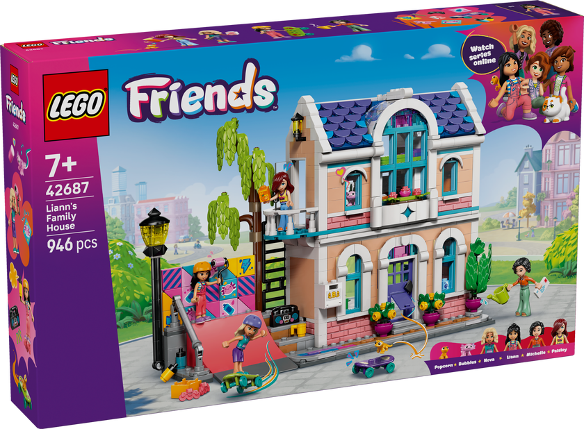 LEGO® Friends Lianns hus Byggleksak 42687