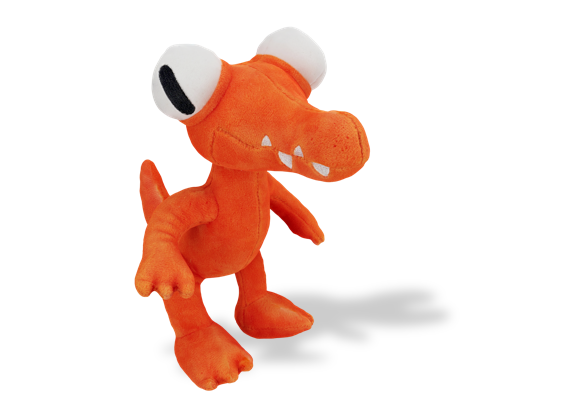 Rainbow Friends, Collectible Plush, Orange, S2
