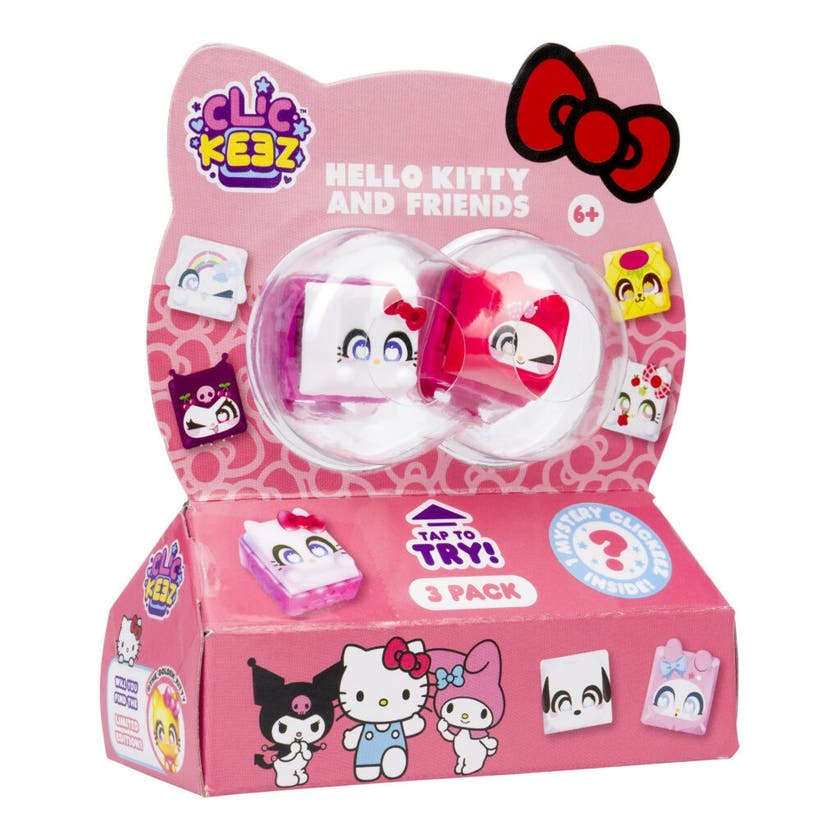Clickeez Hello Kitty Klickbar Fidget-Nyckelring