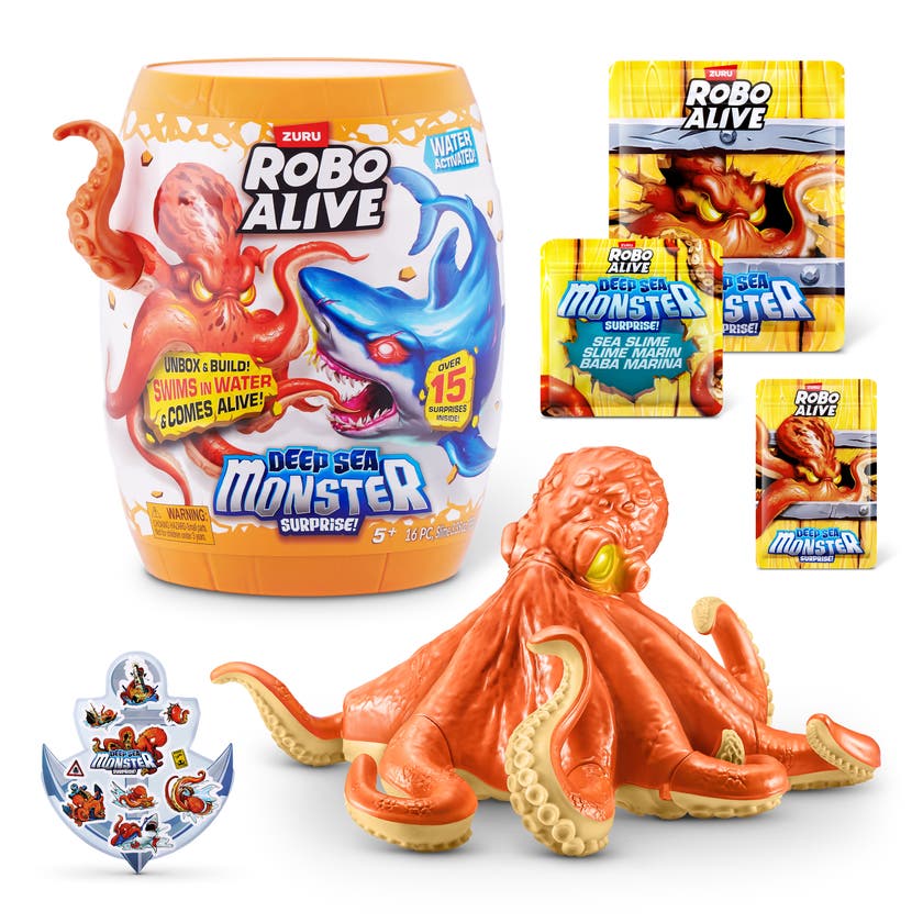 Robo Alive Deep Sea Monster Surprise