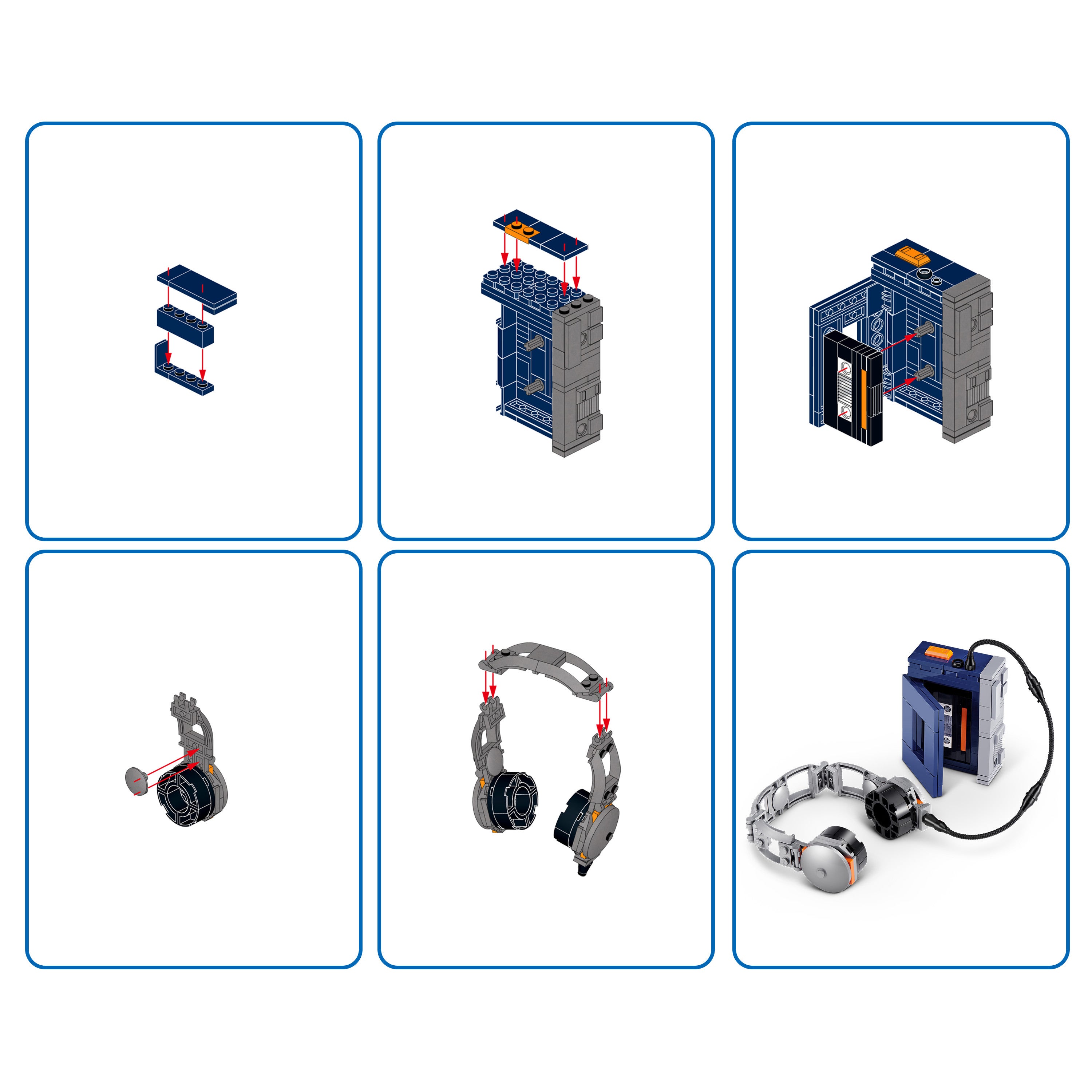 MAX Build More Premium Retro Kassettspelare – byggklossar från ZURU