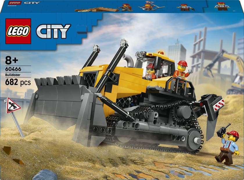 LEGO City 60466, Gul bulldozer