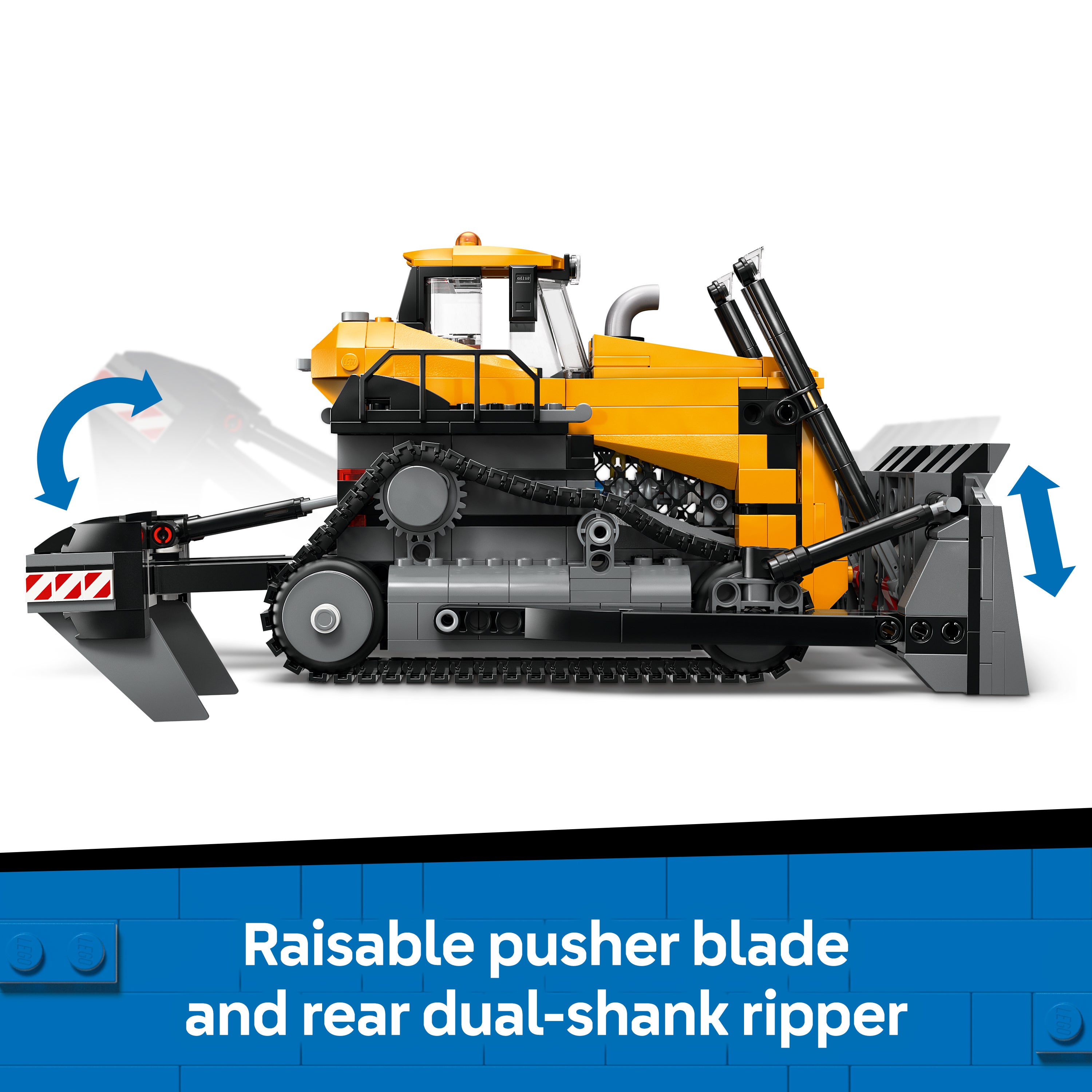 LEGO City 60466, Gul bulldozer