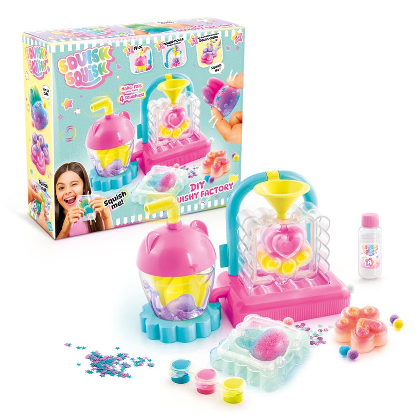 Squish Squish-Factory – Skapa egna mjuka squishies