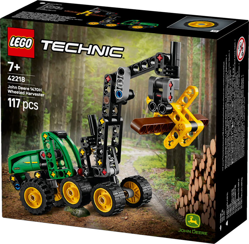 LEGO® Technic John Deere 1470H skogsmaskin 42218