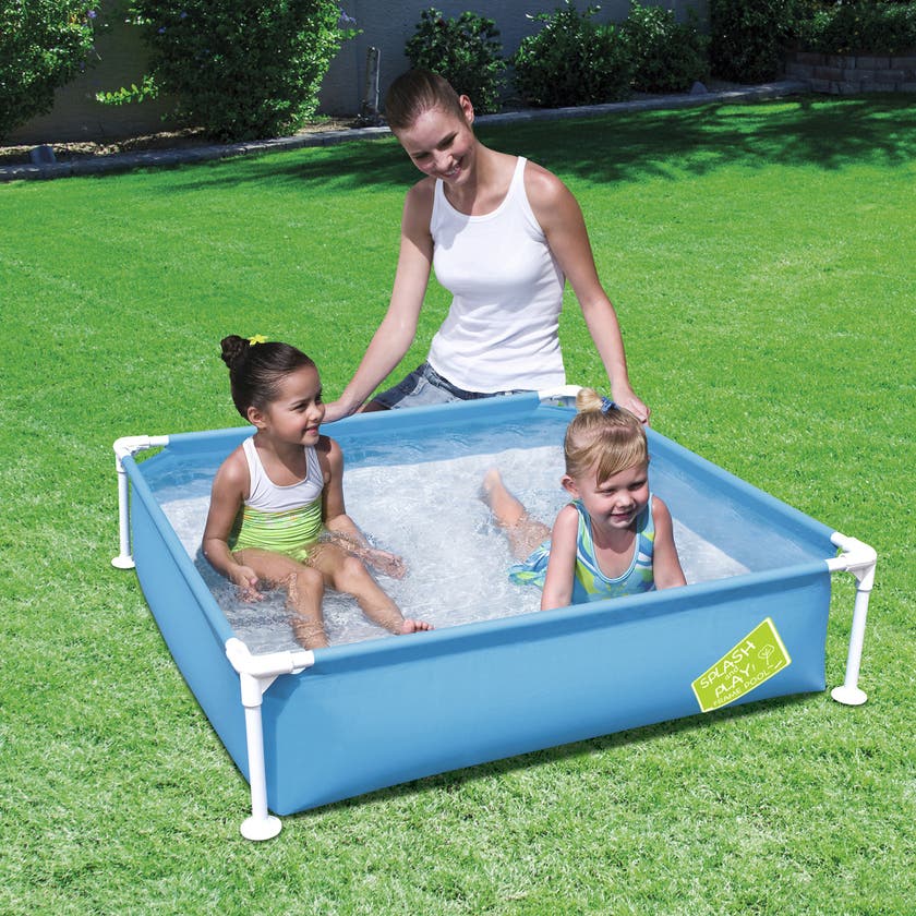 Bestway, Blå stativpool 122x122x30,5cm 365 liter