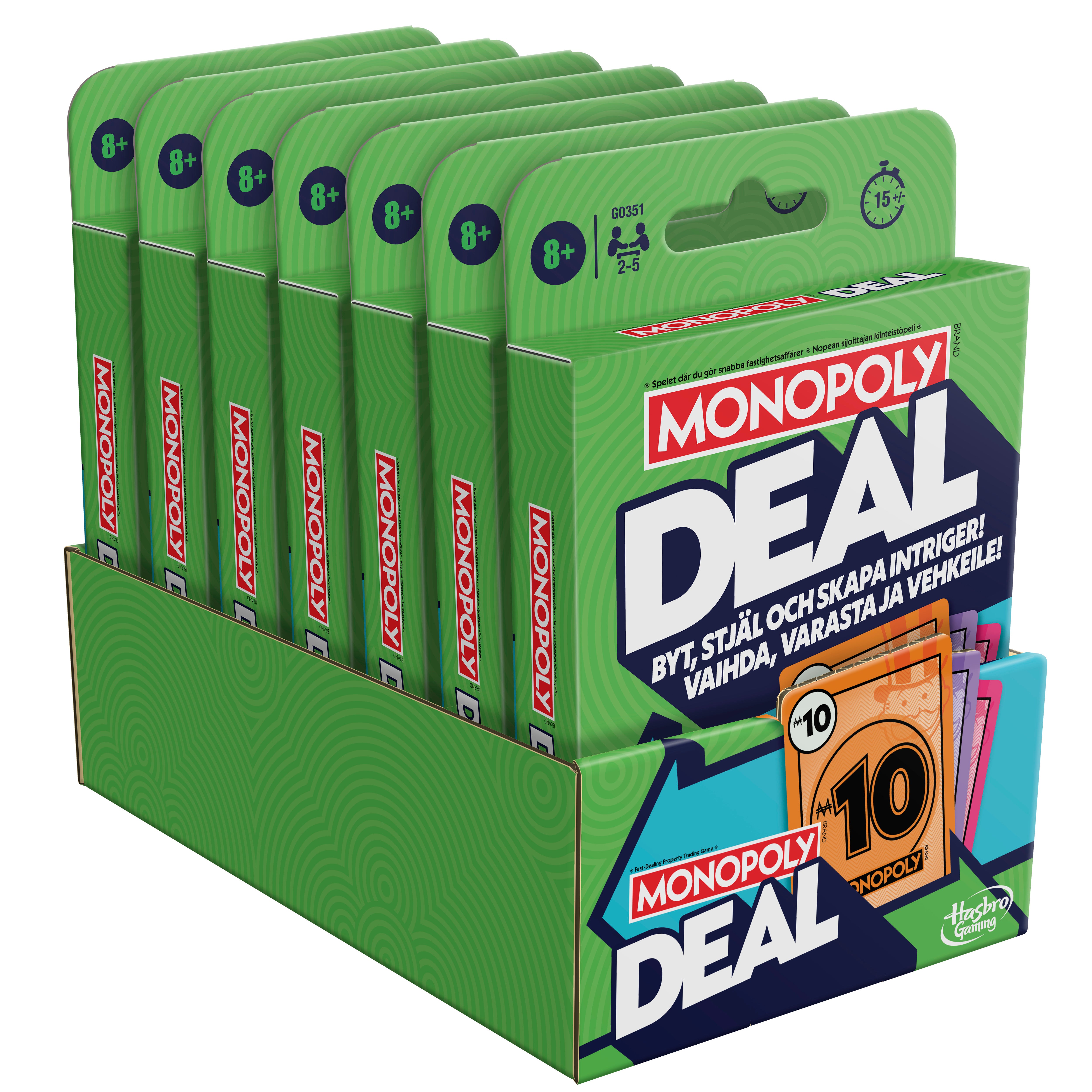 Hasbro Monopoly Deal Kortspel