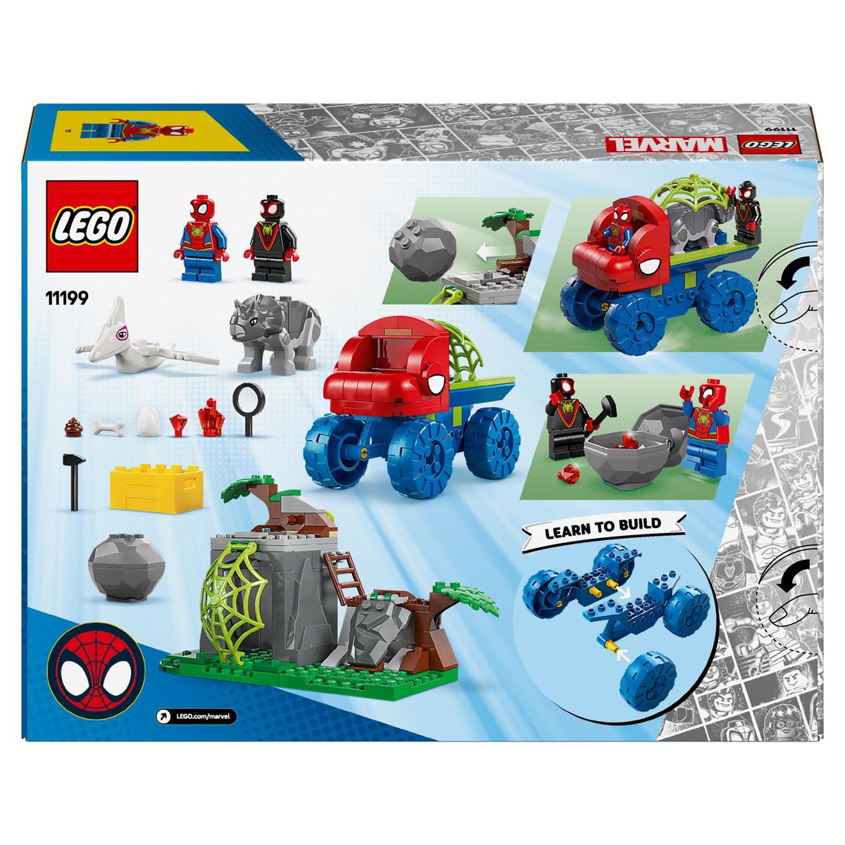 LEGO Spidey 11199, Team Spideys räddning med Dino Crawler