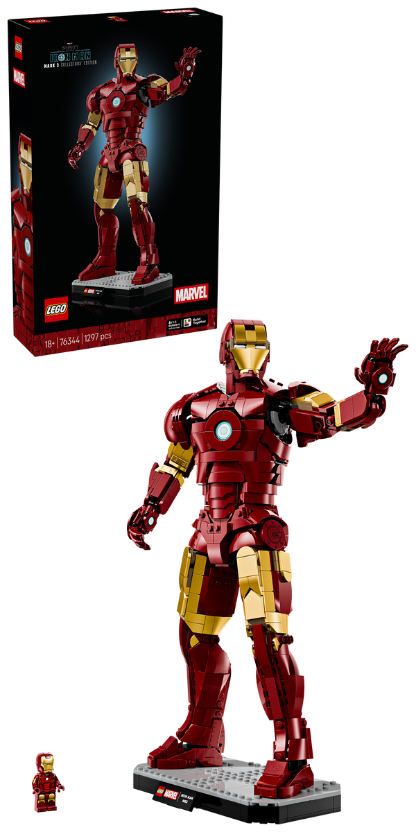 LEGO® | Marvel Iron Man Mark 3 – samlarutgåva 76344