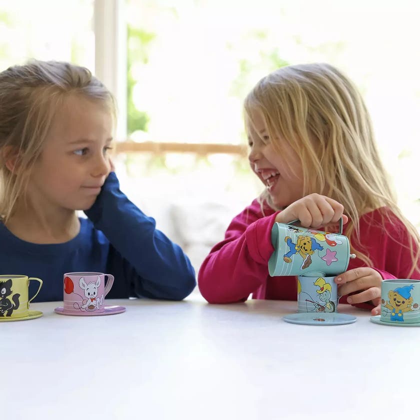 Bamse - Kids Tea Set, Tin