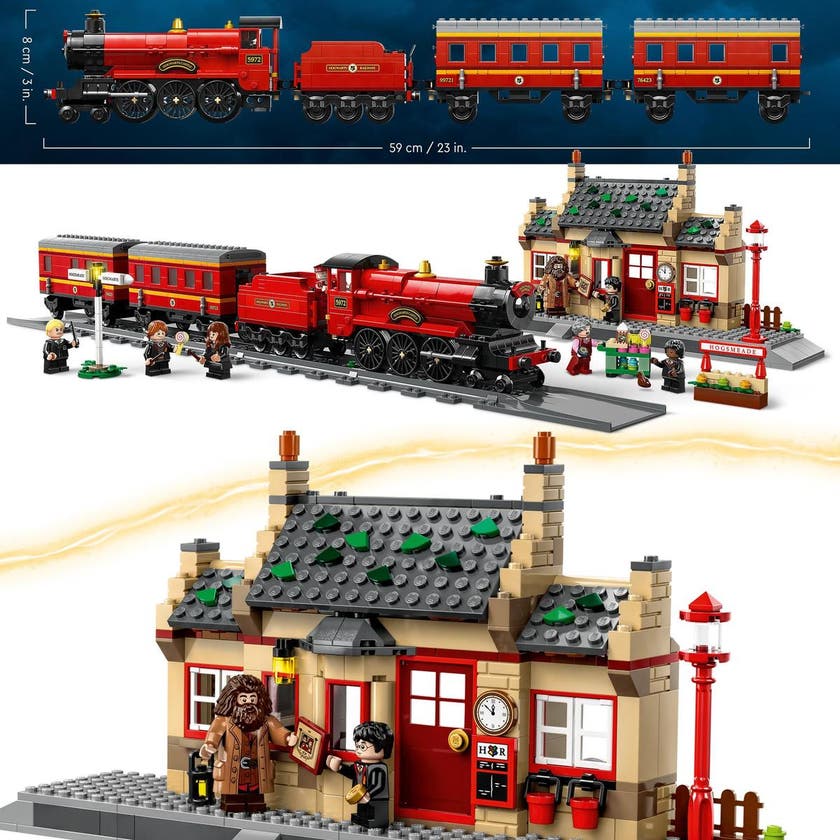 LEGO Harry Potter 76423, Hogwartsexpressen & Hogsmeade™ station