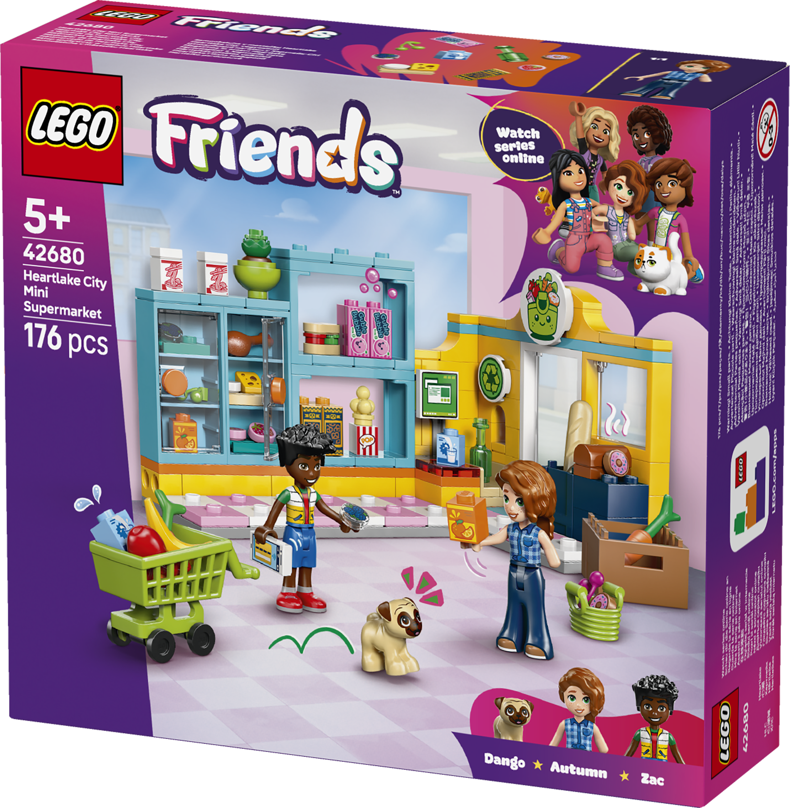 LEGO® Friends Heartlake Citys närbutik Lekset 42680