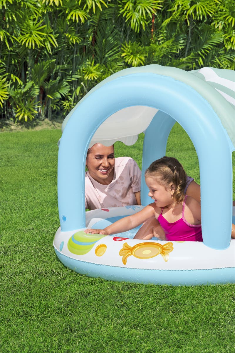Bestway, Φ41" X H33"/Φ104M X H84Cm Sweet Shoppe Shaded Kiddie pool