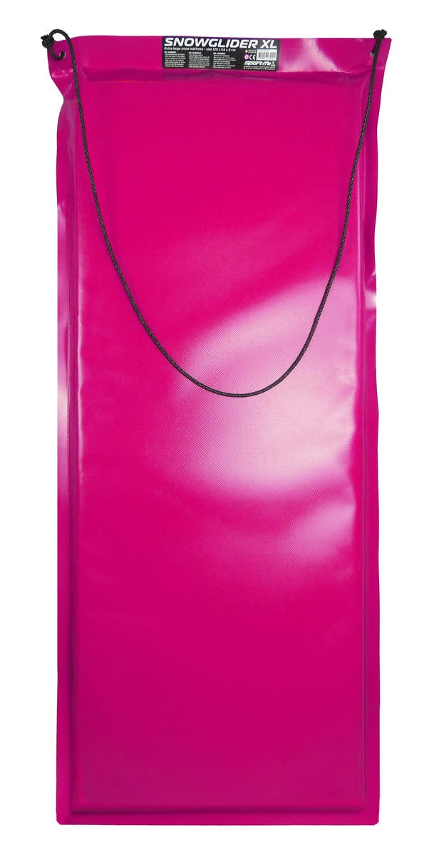 SportMe Åkmadrass Snowglider XL 125cm Rosa