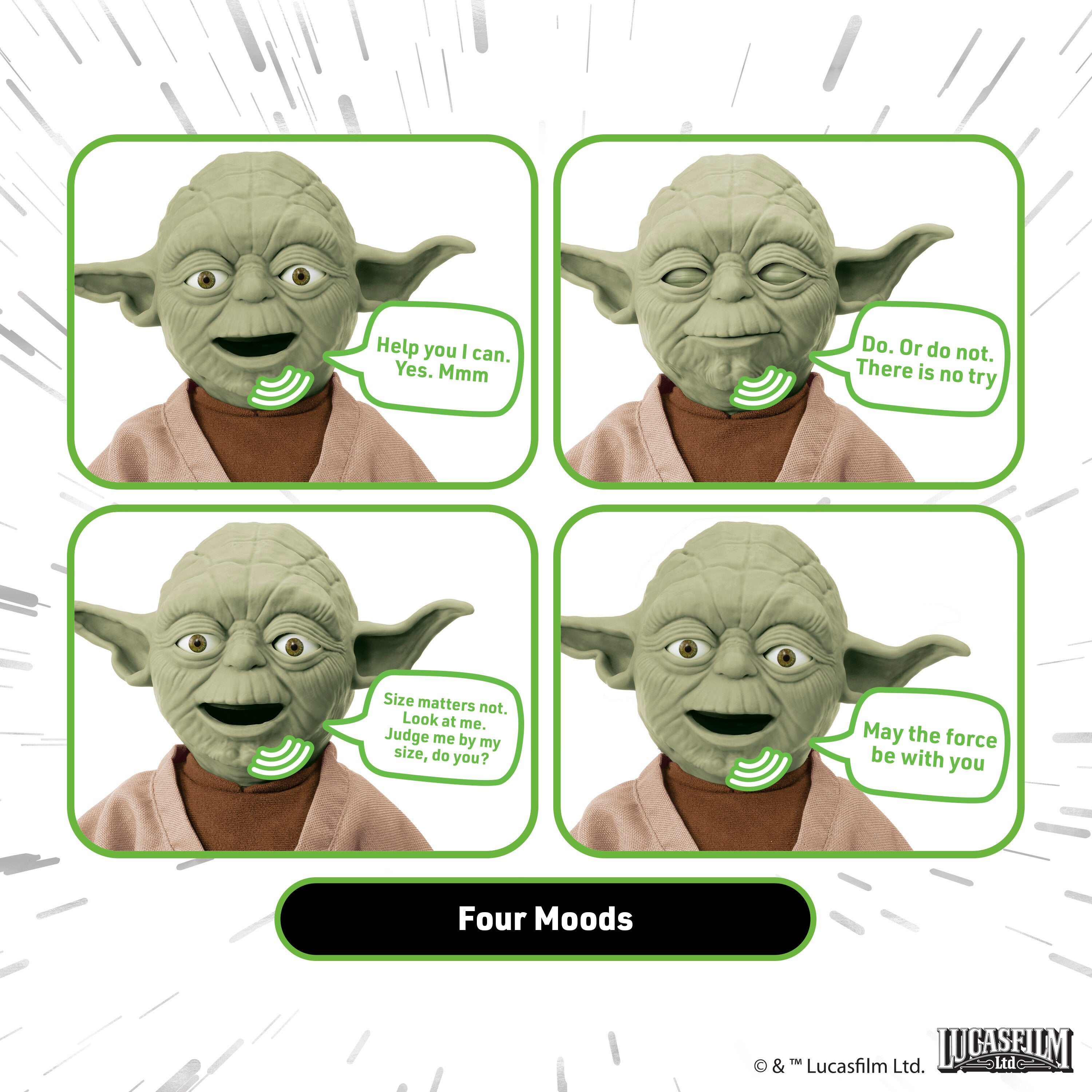 Star Wars Real FX Yoda Puppetronic