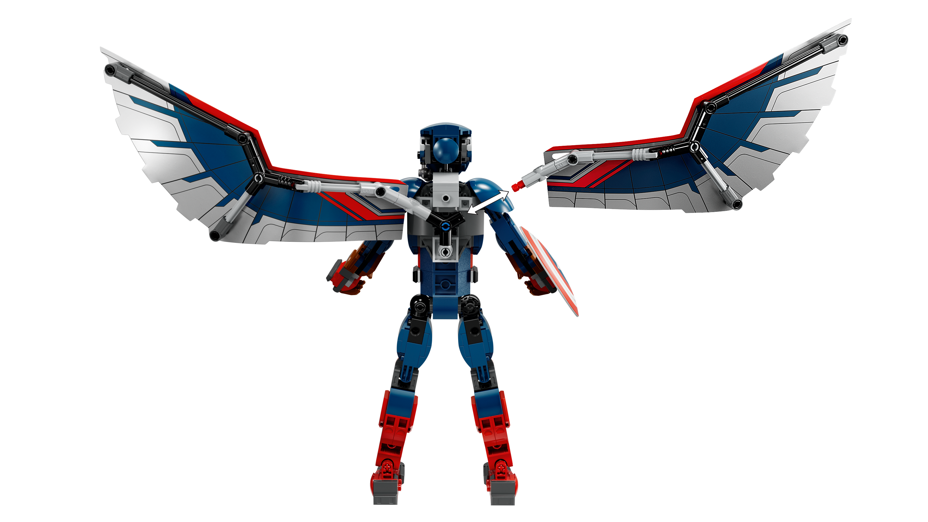 LEGO® Marvel Byggfigur – Nya Captain America Byggbar leksak 76296