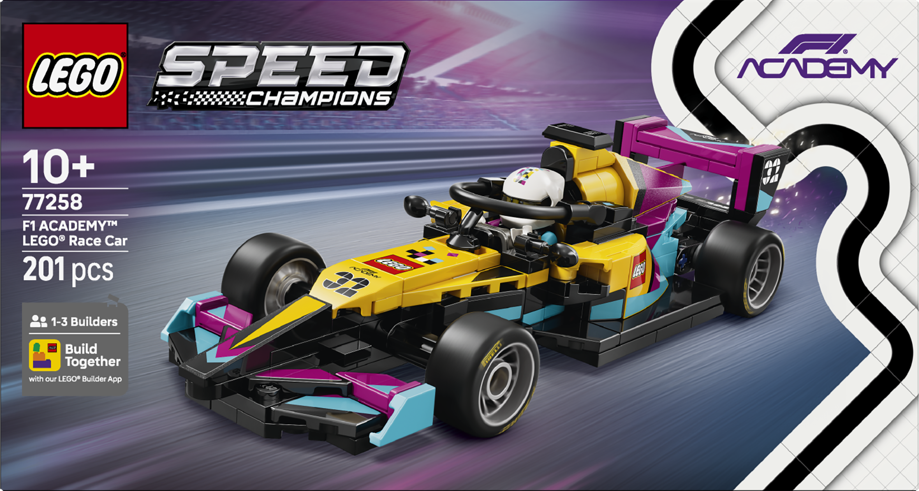 LEGO® Speed Champions F1 ACADEMY™ LEGO® racerbil – 77258