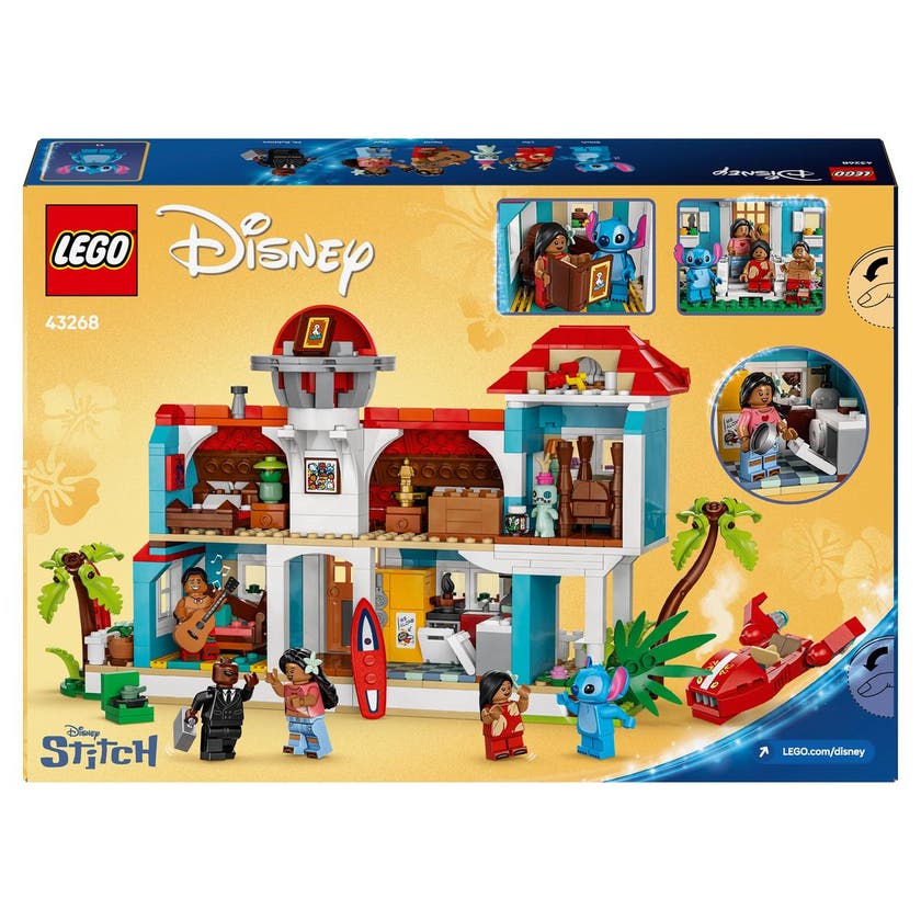 LEGO Disney Classic Disney™ 43268, Lilo and Stitch Beach House