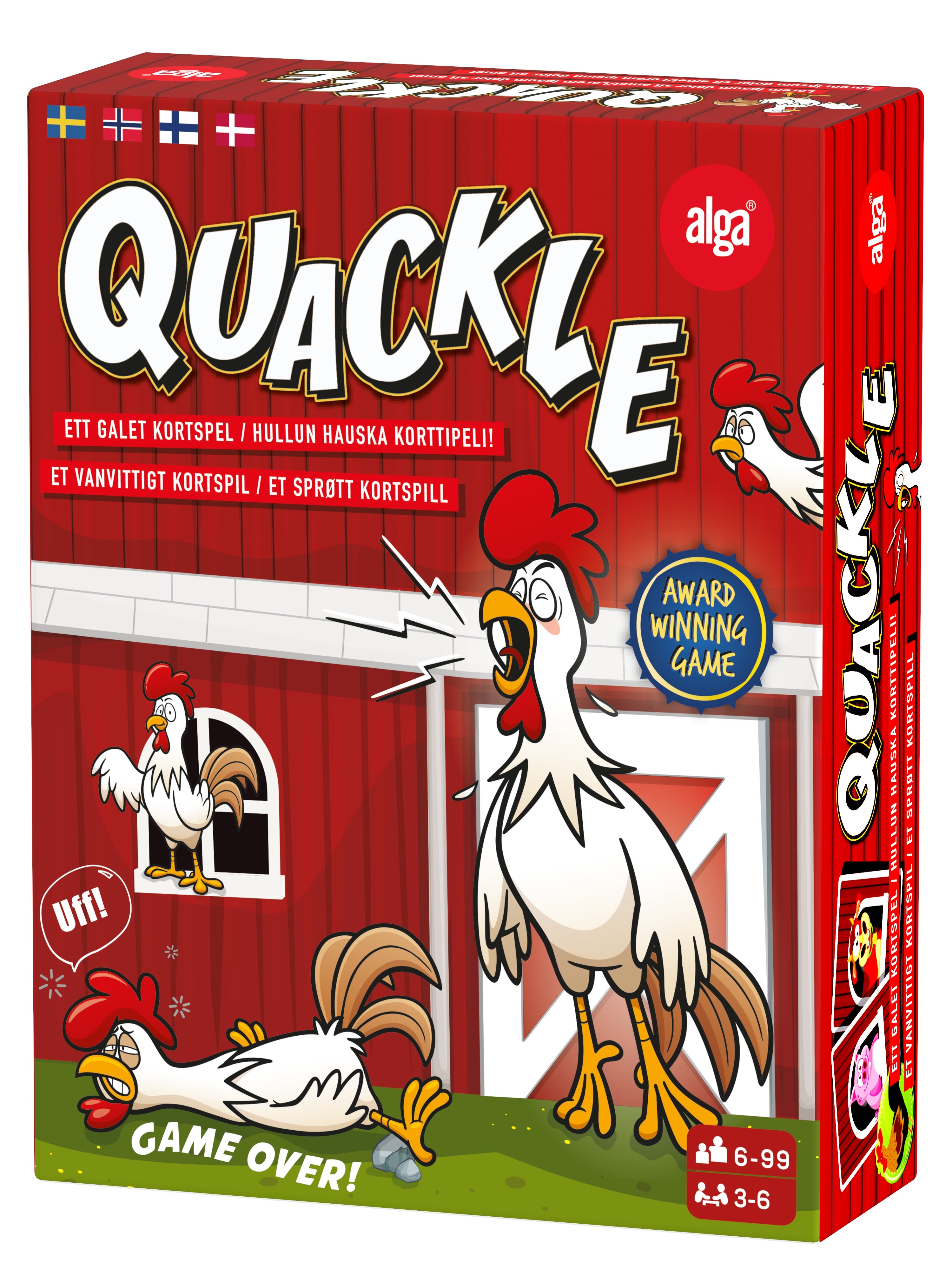 Quackle - Sällskapsspel från BRIO