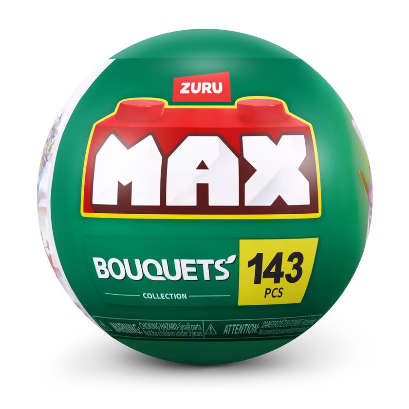 MAX Build More LED-blombukett Rosa