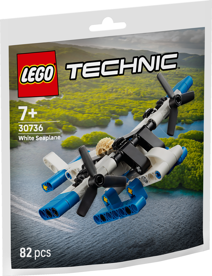 LEGO Vitt sjöflygplan 30736