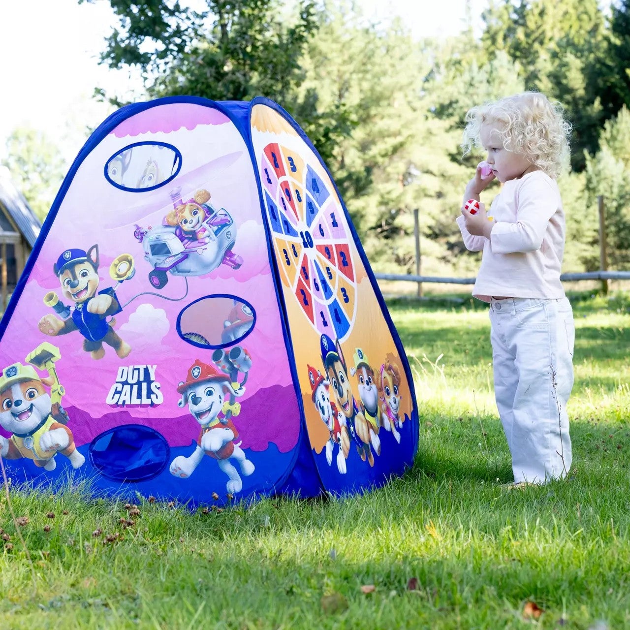 Paw Patrol Aktivitetstält med 3 Spel
