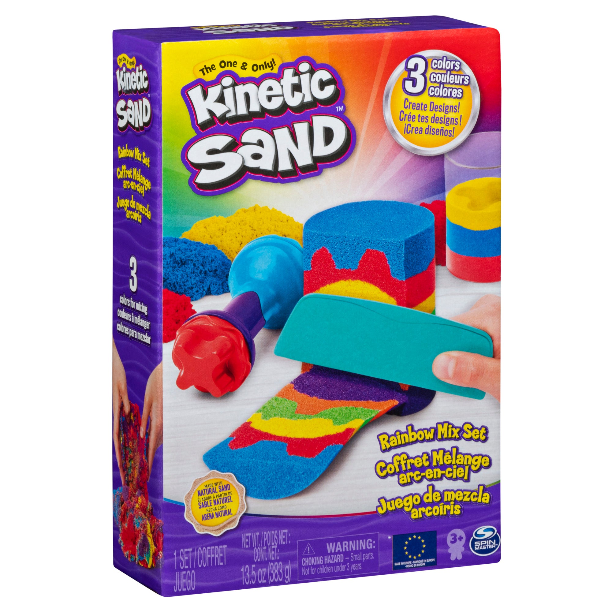 Kinetic Sand Rainbow Mix Set