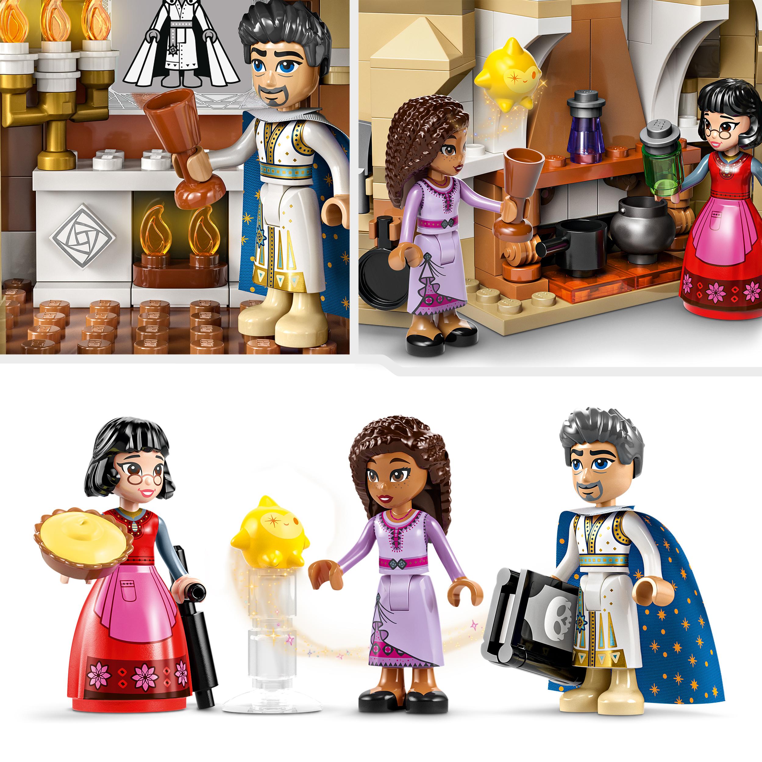 LEGO® | Disney Kung Magnificos slott 43224 Bygg- och lekset (613 delar)