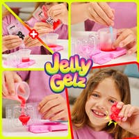 Jelly Gelz Dinos - Dinosaurie-pysselset