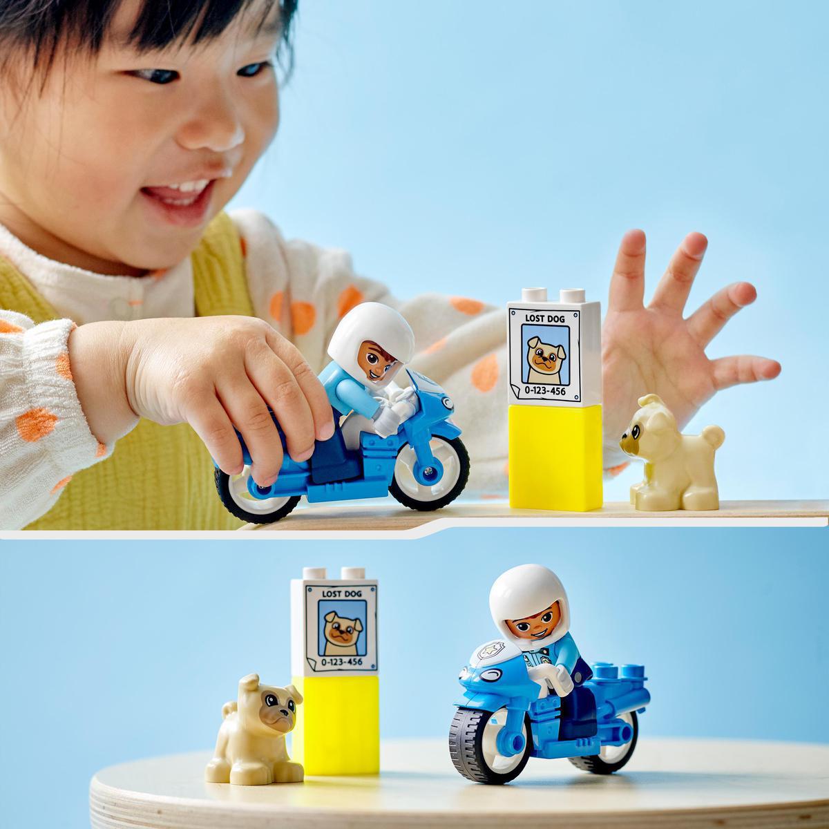 LEGO DUPLO Town 10967, Polismotorcykel