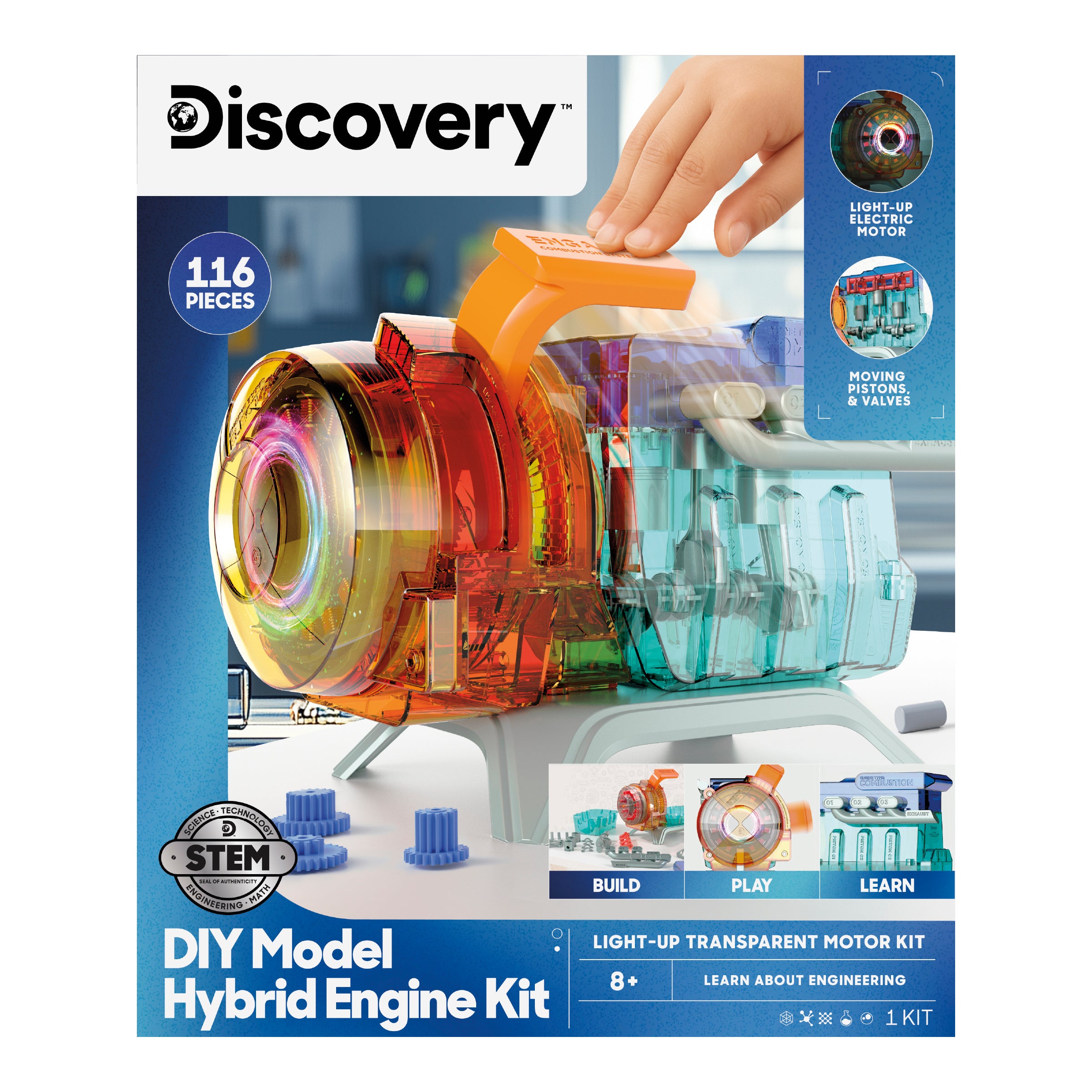 Discovery Motorbyggsats - Hybridmotor