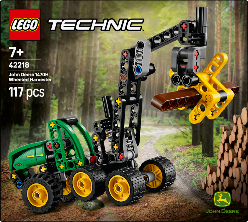 LEGO® Technic John Deere 1470H skogsmaskin 42218