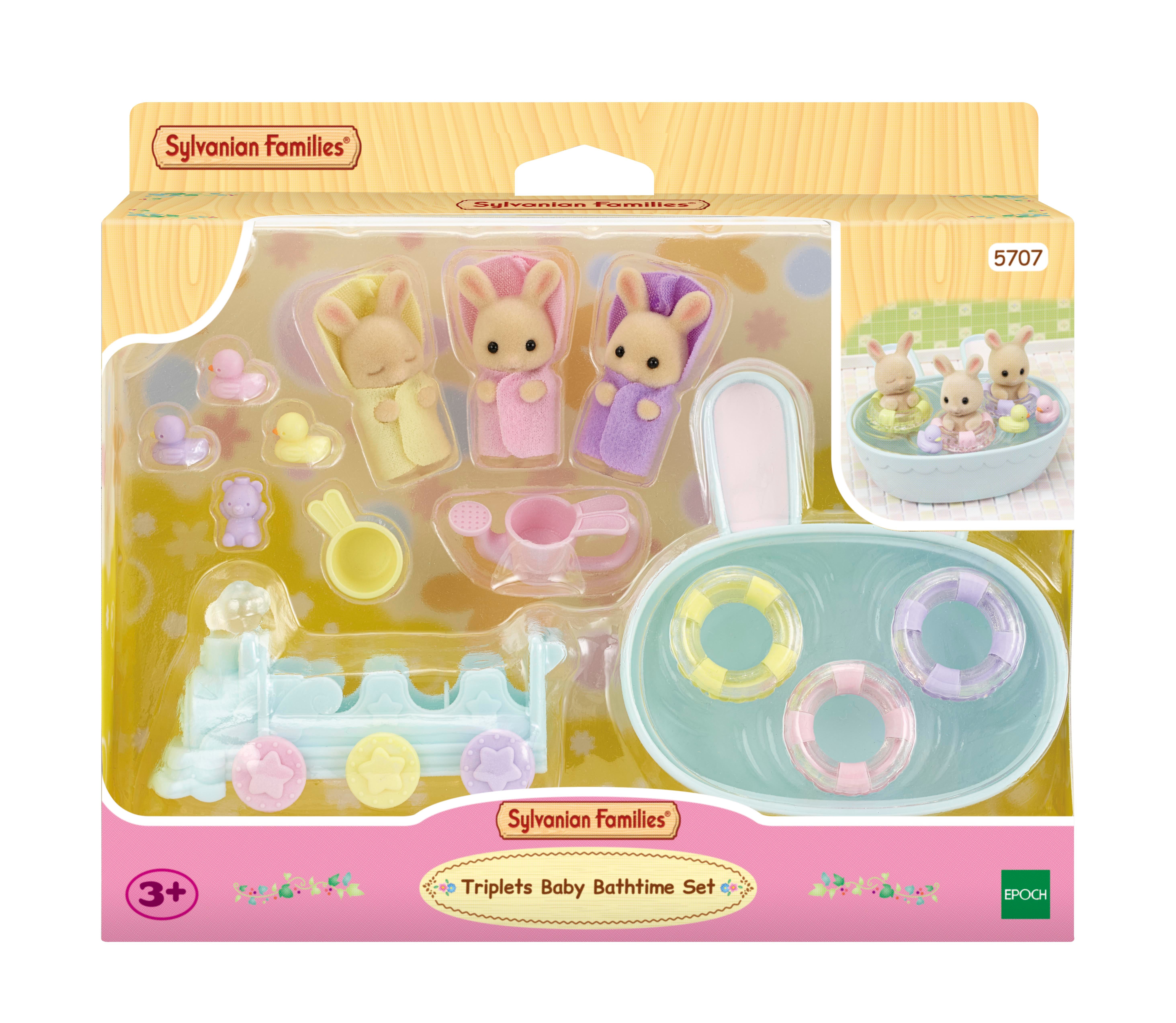 Sylvanian Families - Trillingbebisarnas badpaket