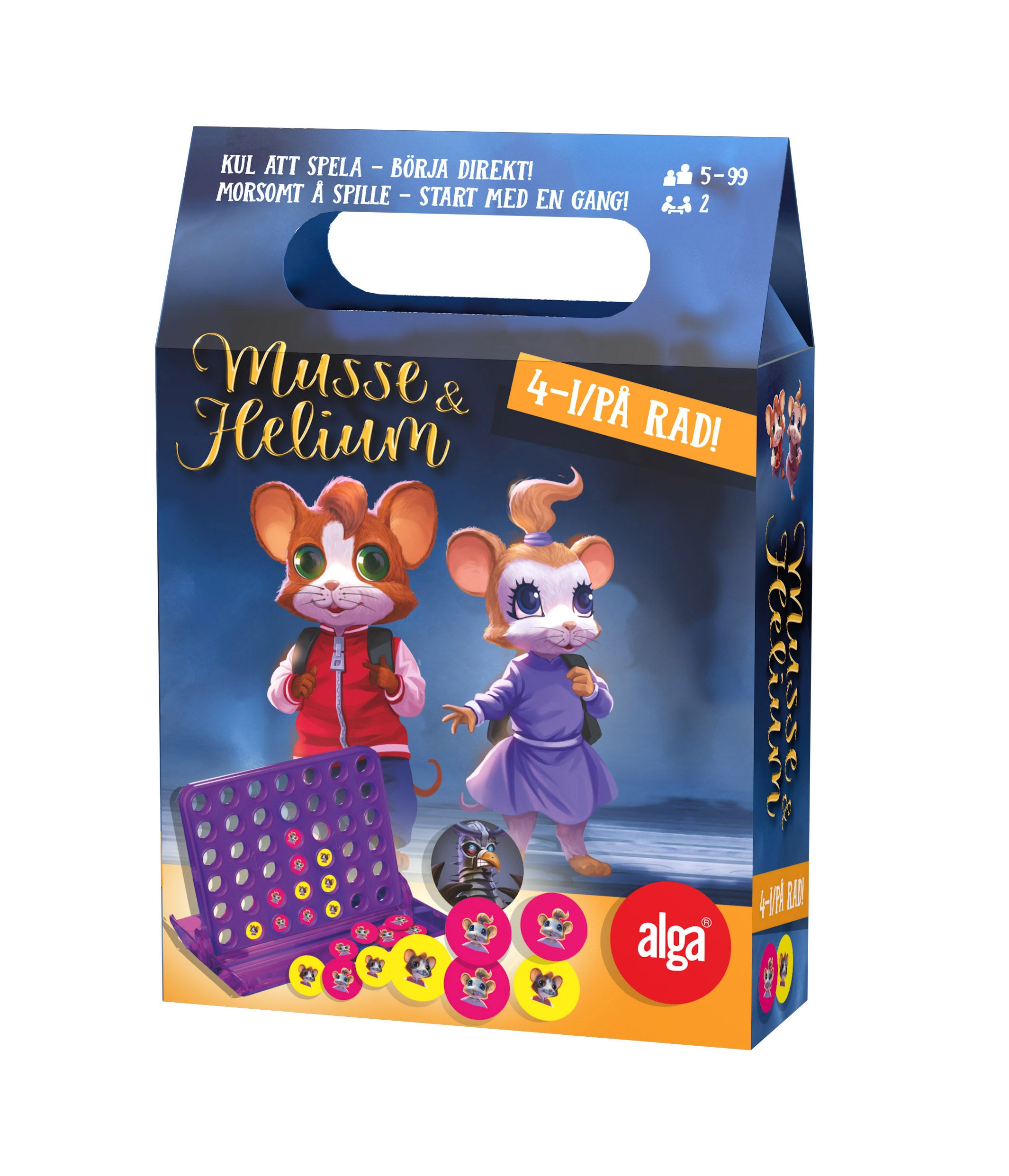 Alga, Musse & Heliums trixiga 4-i rad