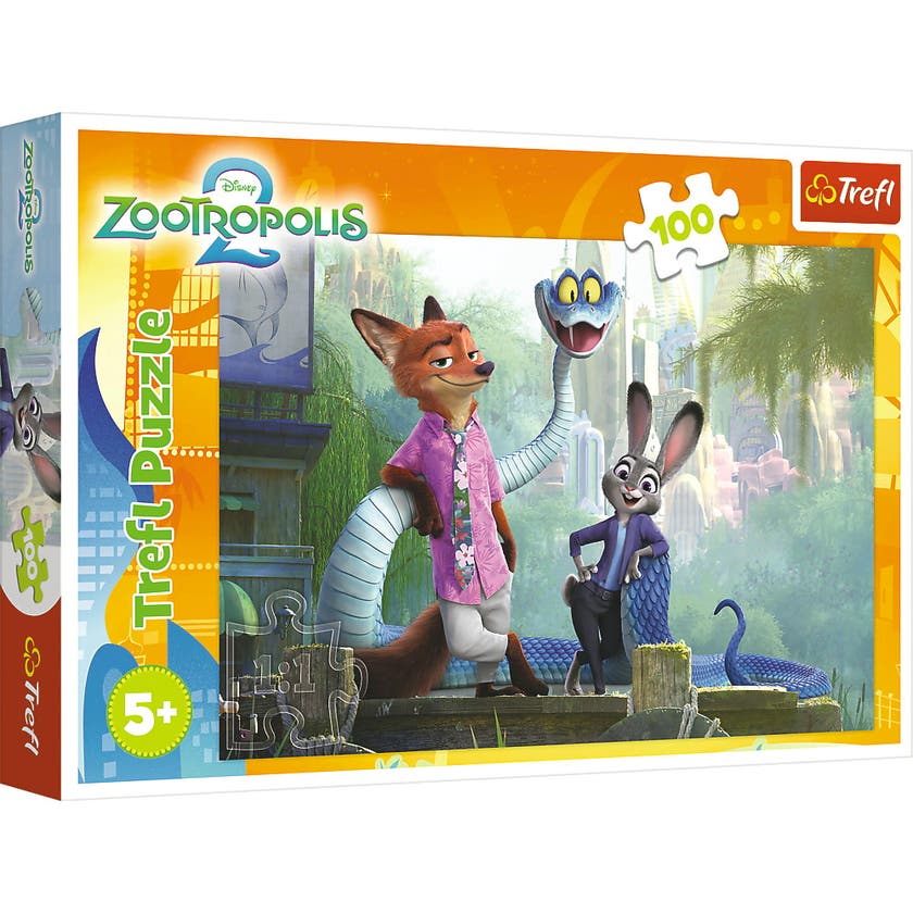 Trefl Pappussel 100 Bitar Zootropolis 2