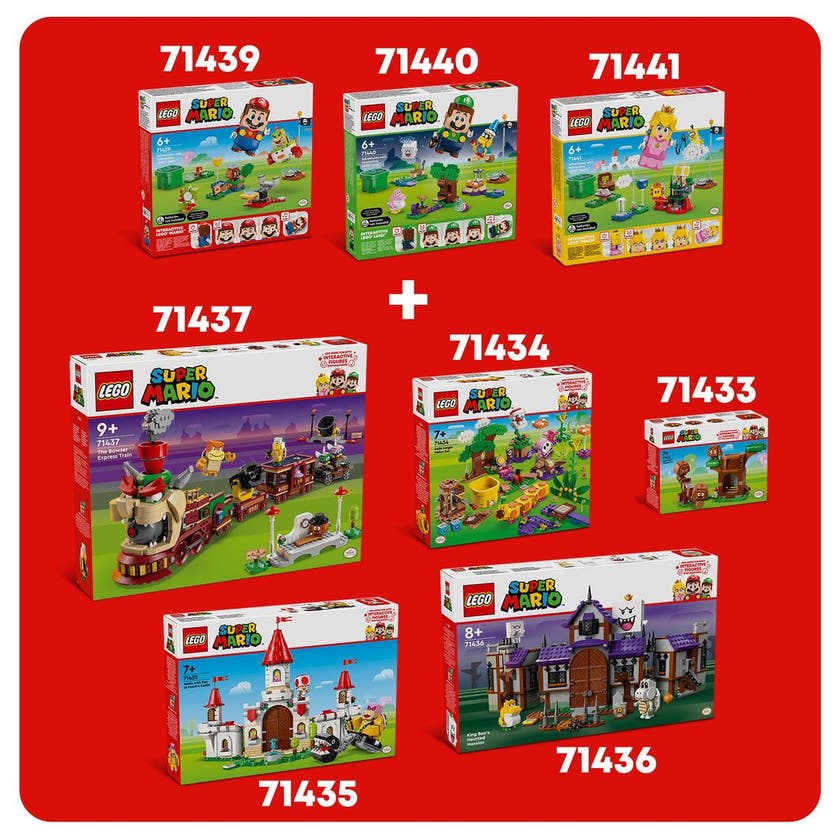 LEGO Super Mario 71436, King Boos hemsökta herrgård