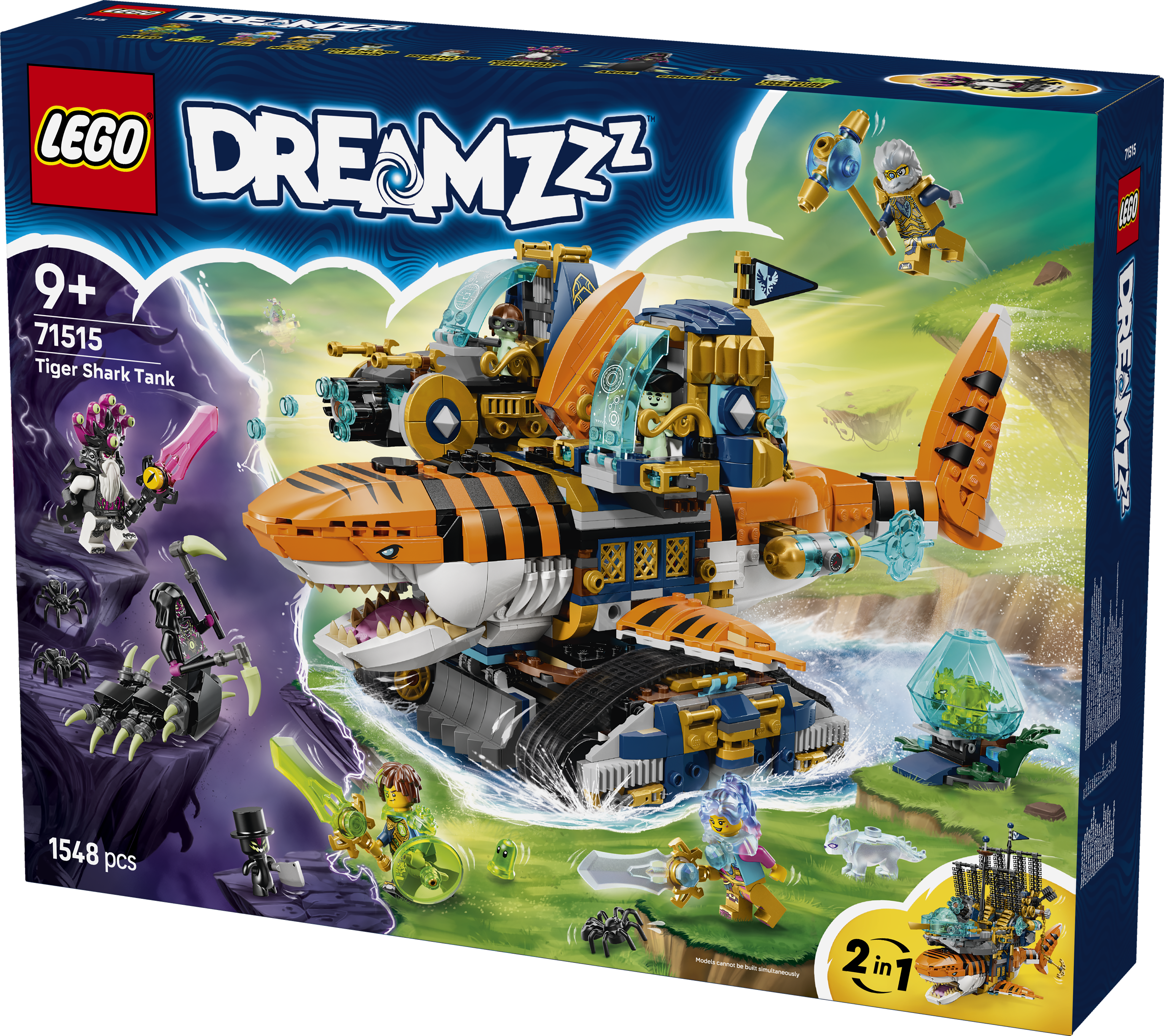 LEGO® DREAMZzz™ Tigerhajstank Byggset 71515