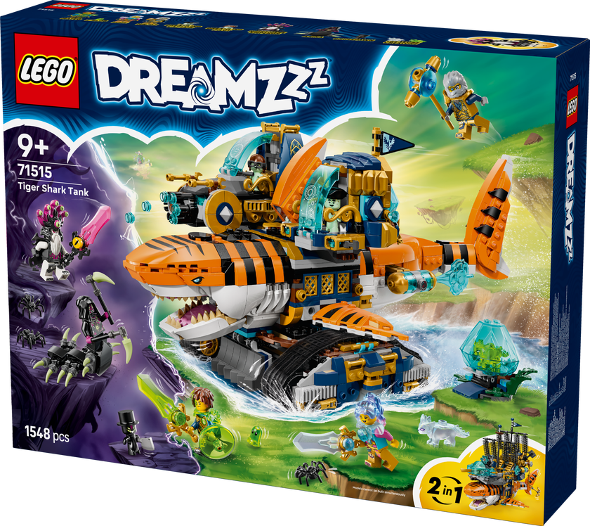 LEGO® DREAMZzz™ Tigerhajstank Byggset 71515