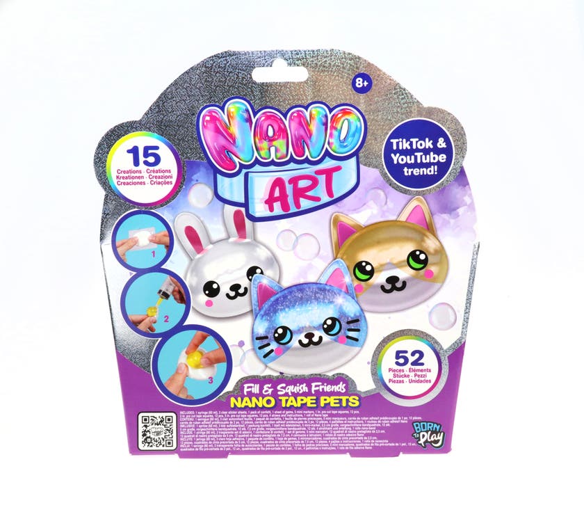 Nano Art, Fill And Squish Friends