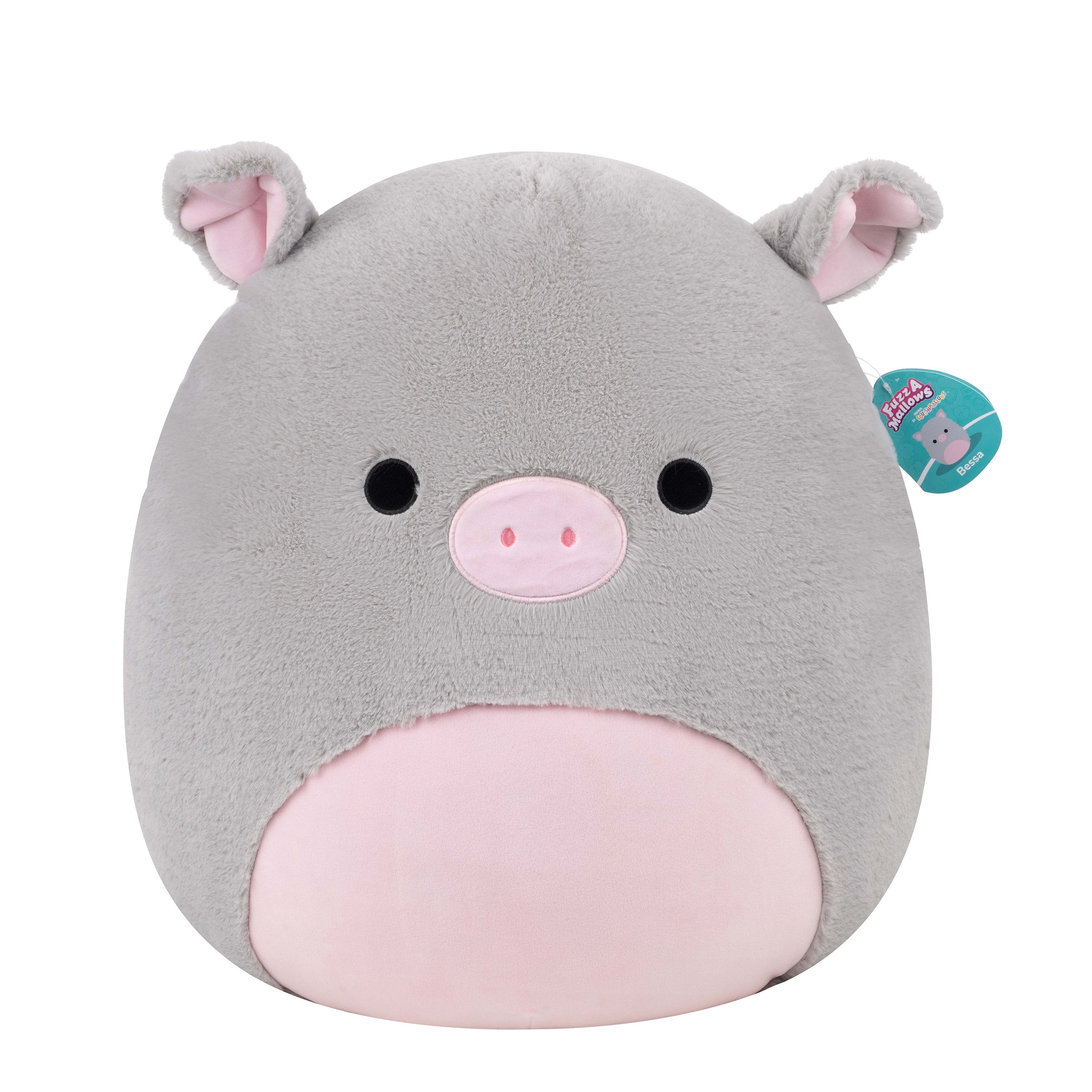 Squishmallows 50 cm Fuzz A Mallows Bessa Pig