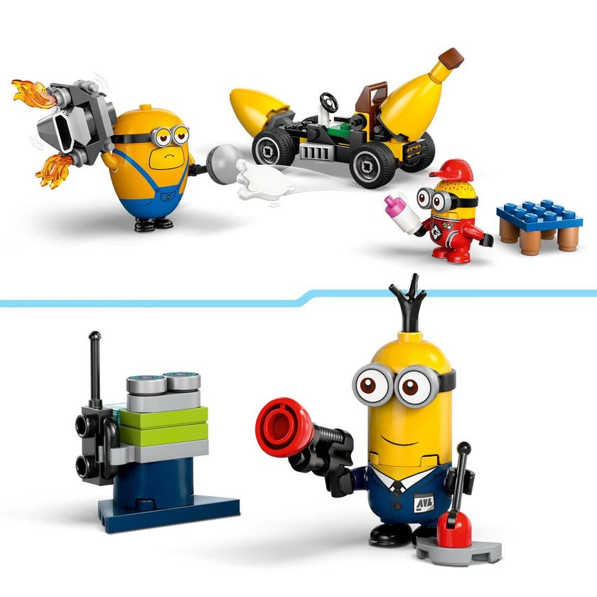 LEGO Despicable Me 75580, Minioner och bananbil