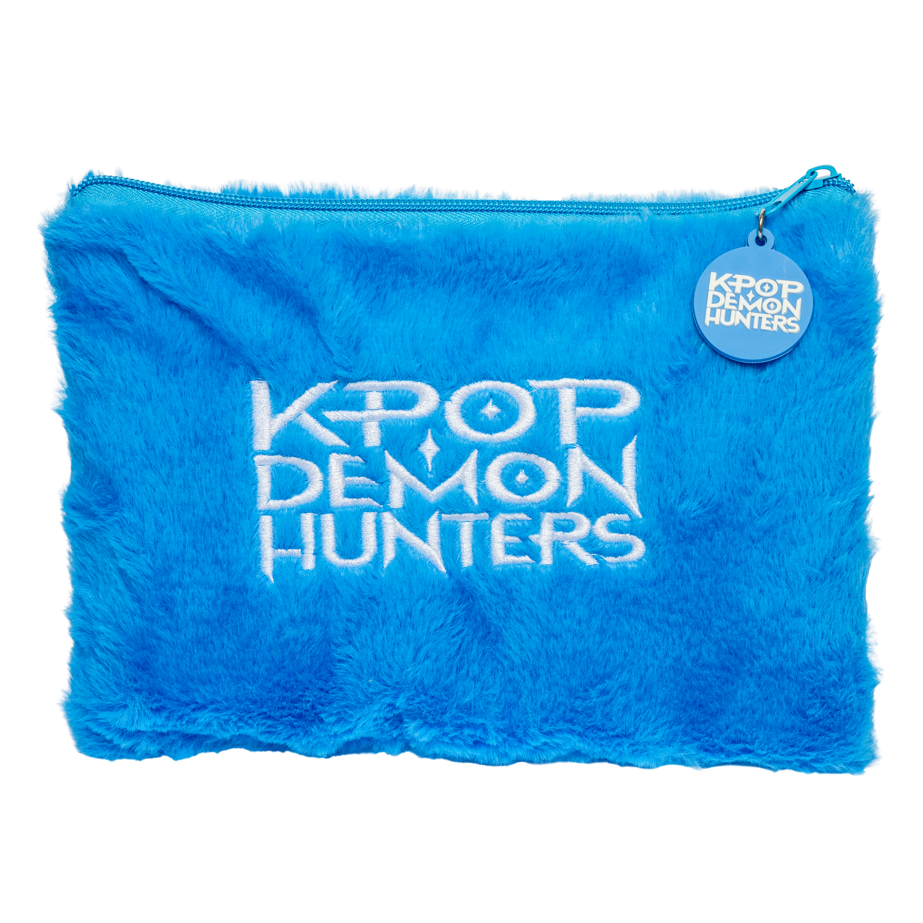 KPop Demon Hunters pennfodral med plysch – Derpy Tiger i mjuk, fluffig päls
