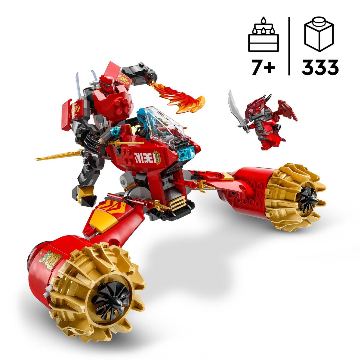 LEGO Ninjago 71830, Kais robotstormförare