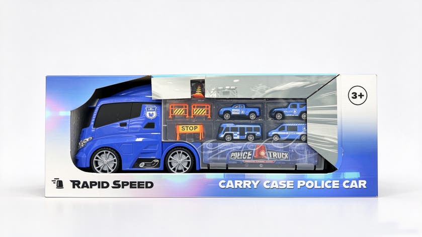 Rapid Speed - Truck med polisfordon & tilbehör
