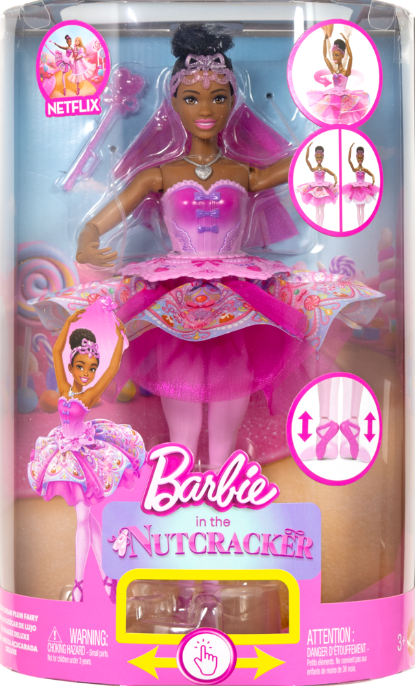 Barbie i Nötknäpparen – Sockerfé-docka med ballerinakjol