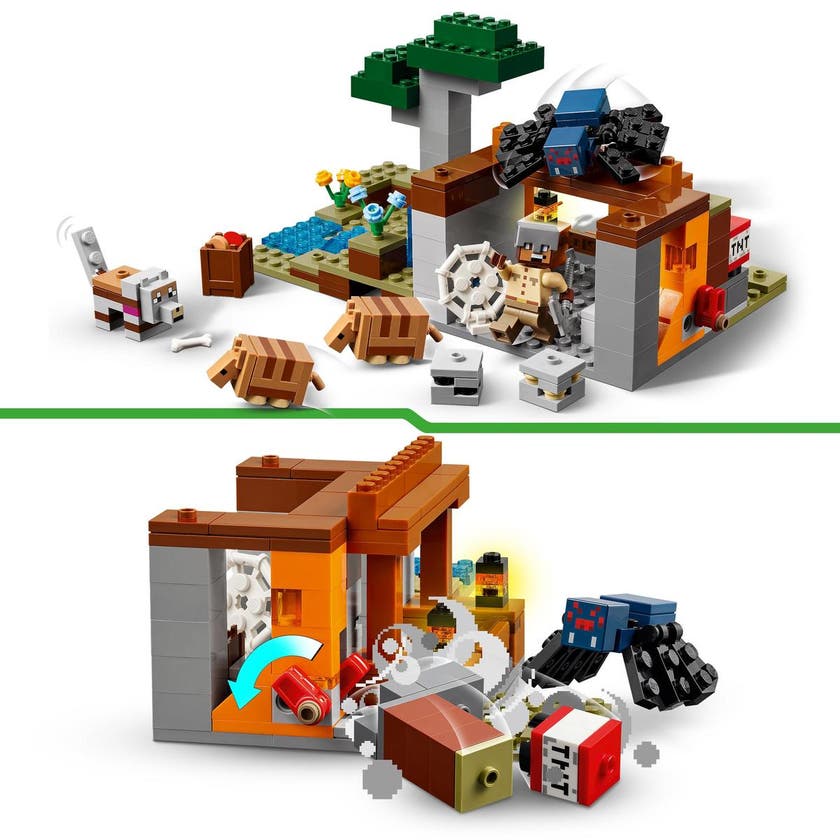 LEGO Minecraft 21269, Expeditionen till bältdjursgruvan