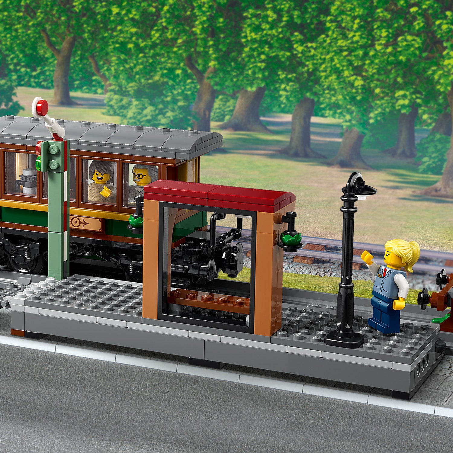 LEGO® City Gammaldags ångtåg – Bygg- och lekset 60511