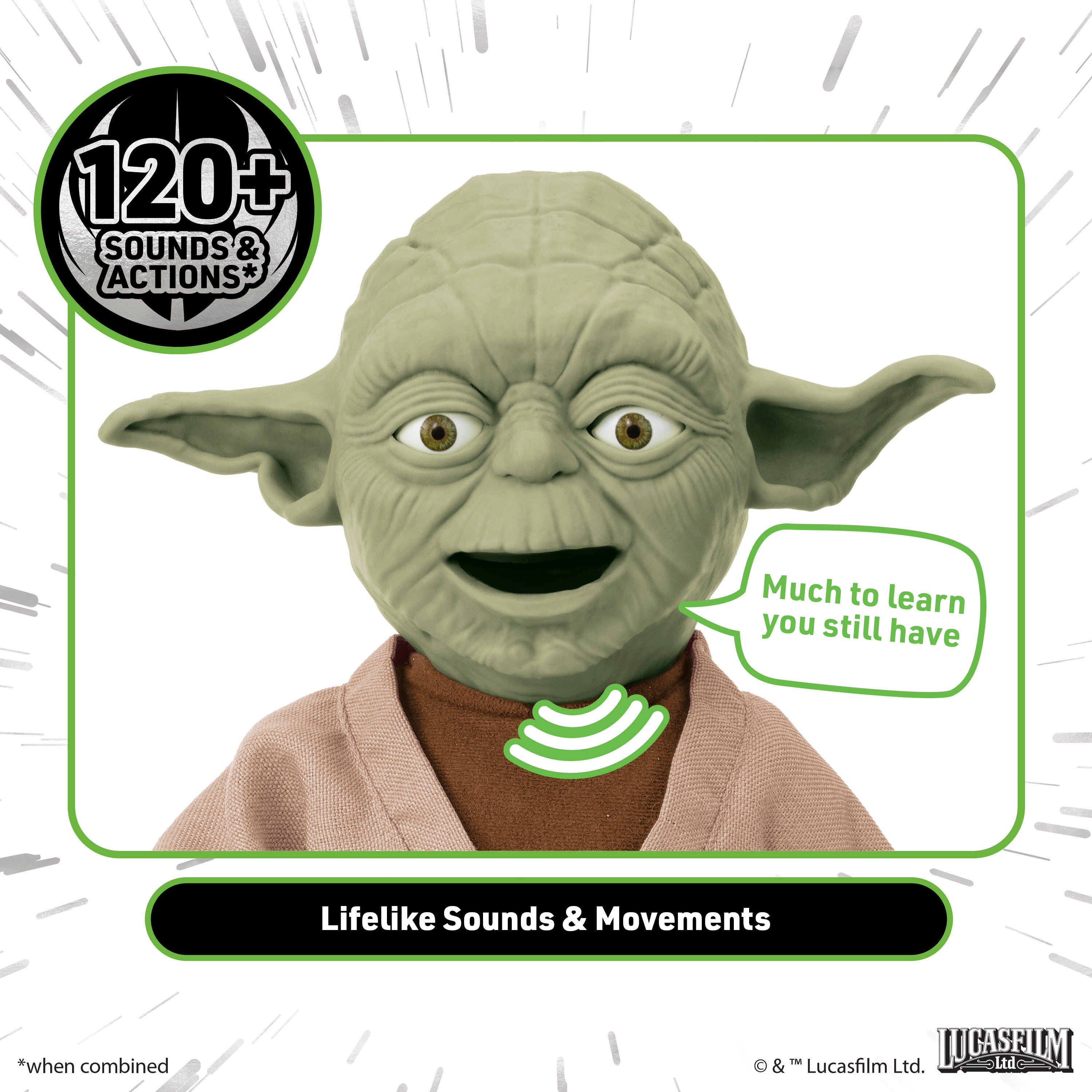 Star Wars Real FX Yoda Puppetronic