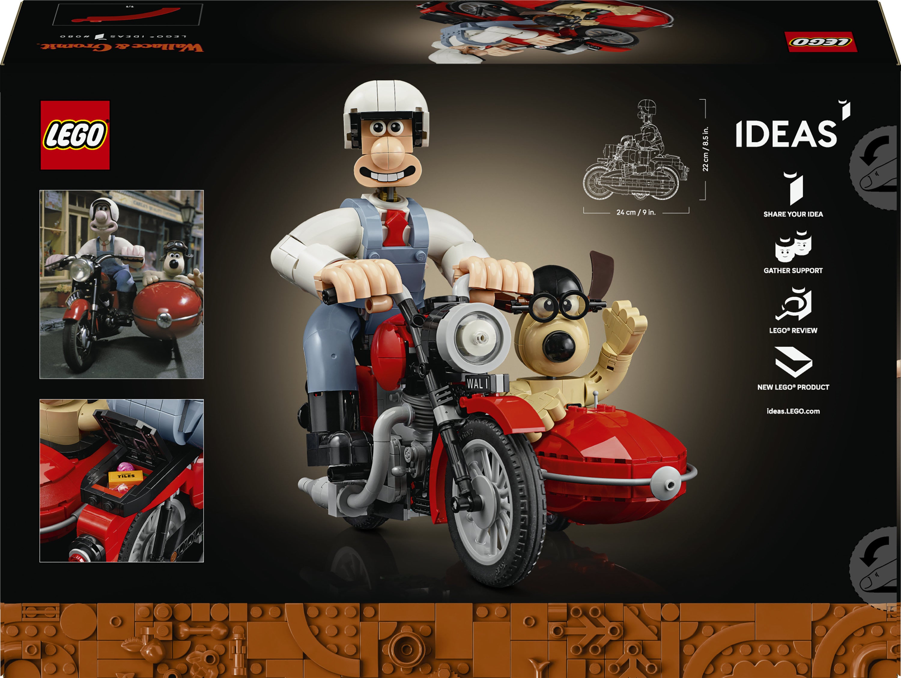 LEGO® Ideas Wallace & Gromit 21371